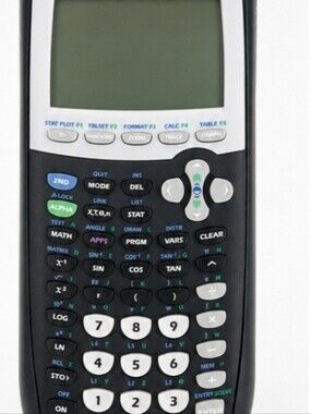 TI84 Plus Texas Instruments BlackGraphing Calculator